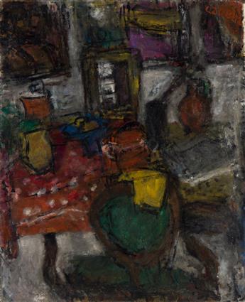BÉLA CZÓBEL (1883 - 1976, HUNGARIAN) Nature Morte.                                                                                               